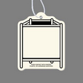 Paper Air Freshener - Baby Crib Tag W/ Tab